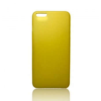 Iphone 6 Plus/6s Plus dėklas matinis geltonas