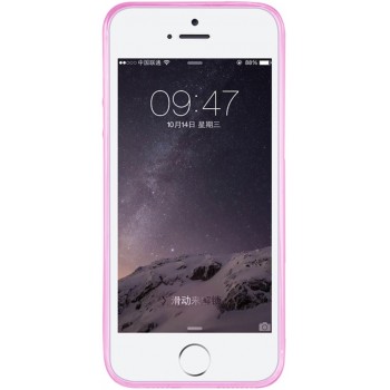 Iphone 5/5s/Se dėklas silikoninis rausvas "Nillkin" Nature Iphone 5/5s/Se dėklas silikoninis rausvas "Nillkin" Nature