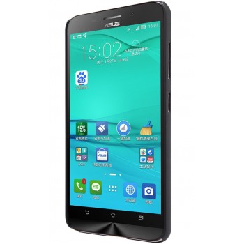 Zenfone Max Zc550kl dėklas juodas "Nillkin" Frosted Shield + plėvelė