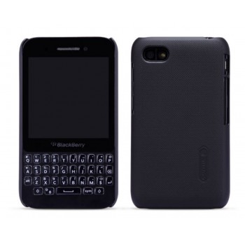 Q5 deklas juodas "Nillkin" Frosted Shield serijos + plevele