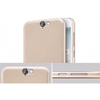 One A9 dėklas auksinės spalvos "Nillkin" Frosted Shield + plėvelė