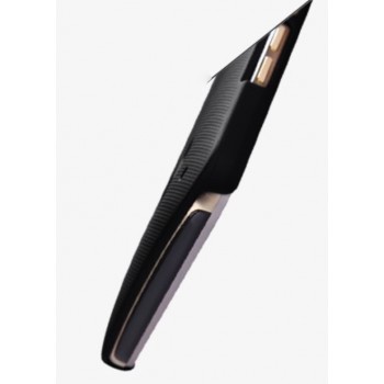One M9 dėklas juodas "Nillkin" Frosted Shield + plėvelė
