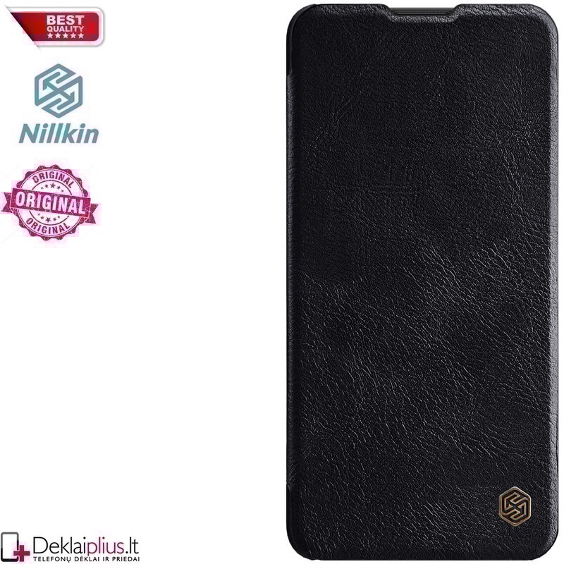 Odinis Nillkin qin serijos dėklas - juodas (Huawei P40) Odinis Nillkin qin serijos dėklas - juodas (Huawei P40)