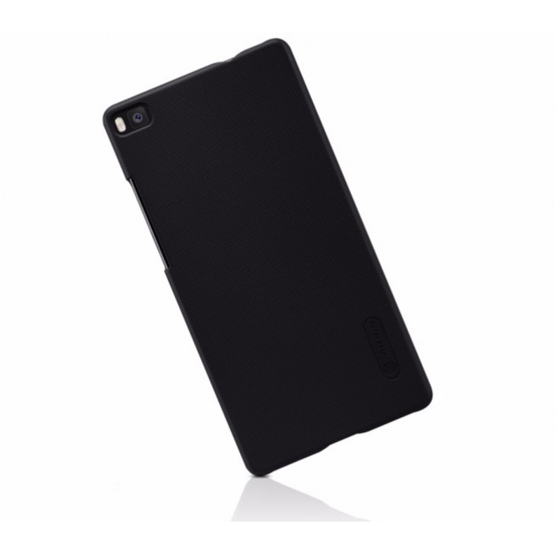 Huawei P8 dėklas juodas "Nillkin" Frosted Shield + plėvelė Huawei P8 dėklas juodas "Nillkin" Frosted Shield + plėvelė