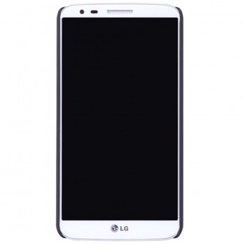 G2 dėklas juodas "Nillkin" Frosted Shield + plėvelė