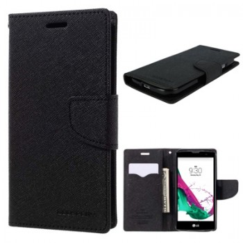 Atverčiamas juodas dėklas (Lg g4c/magna)
