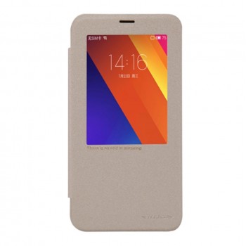 Meizu Mx5 dėklas auksinis "Nillkin" Sparkle