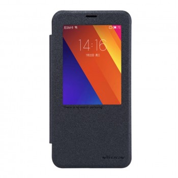Meizu Mx5 dėklas tamsiai pilkas "Nillkin" Sparkle