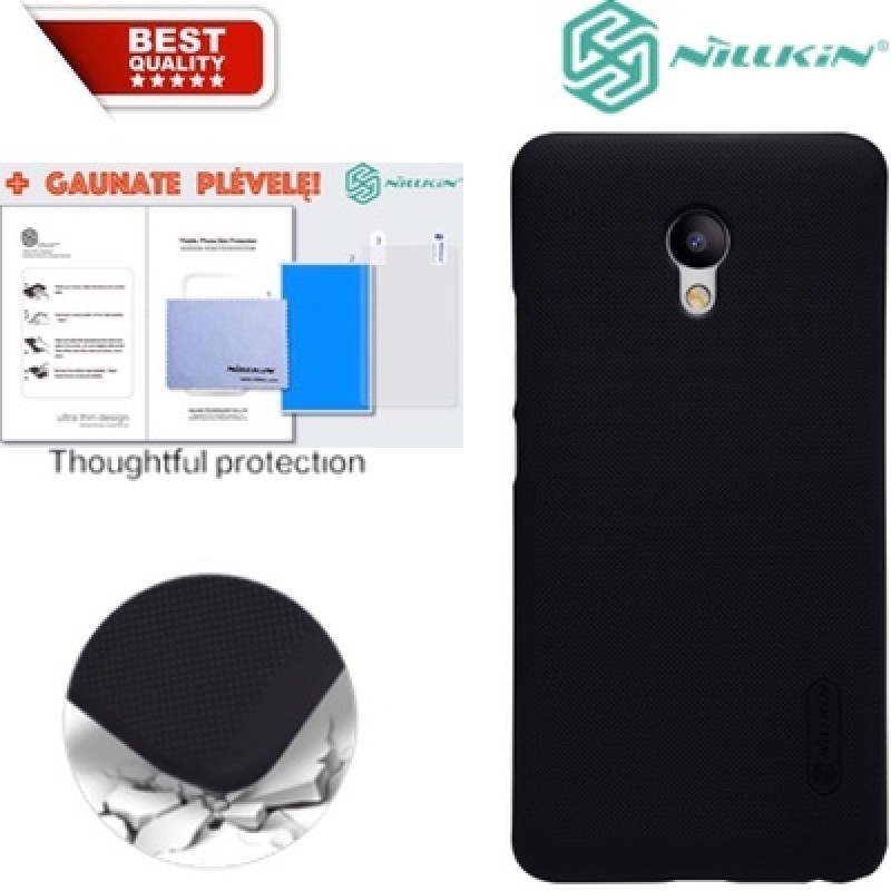 Frosted shield juodas dėklas Nillkin (Meizu M3e) Frosted shield juodas dėklas Nillkin (Meizu M3e)