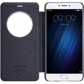 Nillkin sparkle dėklas tamsiai pilkas (Meizu M3e telefonui)