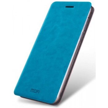 Mofi atverčiamas mėlynas dėklas (Meizu U10 telefonui)