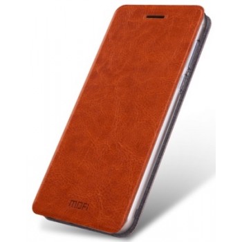 Mofi atverčiamas rudas dėklas (Meizu U10 telefonui)