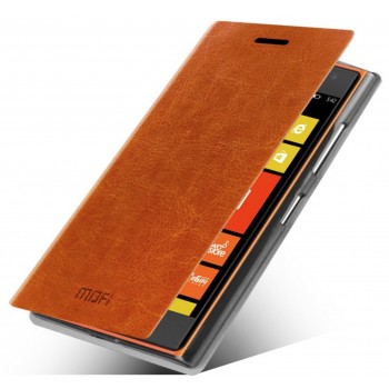Lumia 730/735 dėklas rudas "Mofi"