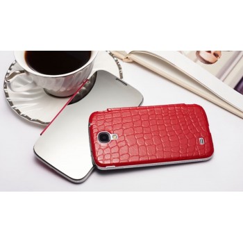 Galaxy S4 deklas raudonas su veidrodėliu