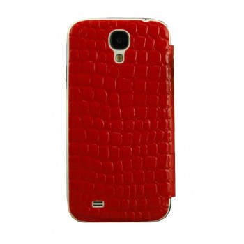 Galaxy S4 deklas raudonas su veidrodėliu