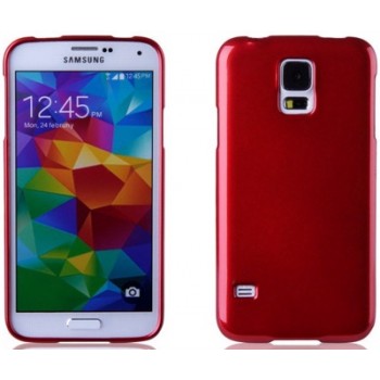 Silikoninis raudonas dėklas (Galaxy s5/s5 neo)