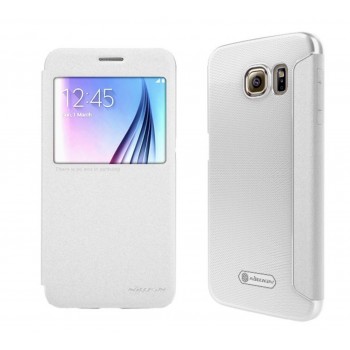 Samsung S6 deklas baltas "Nillkin" Sparkle
