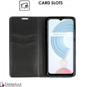 Telone Elite dirbtinos odos dėklas - juodas (Samsung S6)