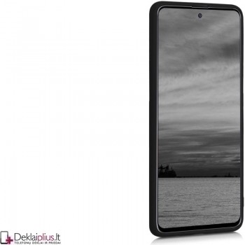 Silikoninis 1mm. storio dėklas - juodas (GALAXY A51)