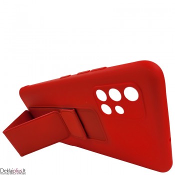 Wozinsky 4in1 švelnaus silikono dėklas - raudonas (Samsung A51)