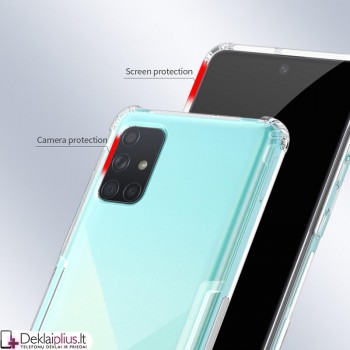 Permatomas Nillkin nature serijos dėklas (GALAXY A71)