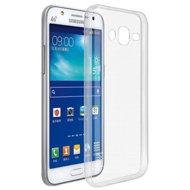Plonas silikoninis dėklas - skaidrus (Galaxy J5 2015) Plonas silikoninis dėklas - skaidrus (Galaxy J5 2015)
