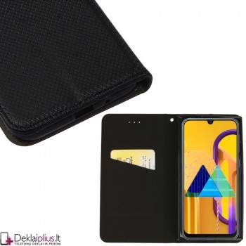 Telone smart magnet serijos atverčiamas dėklas - juodas (M30S) Telone smart magnet serijos atverčiamas dėklas - juodas (M30S)