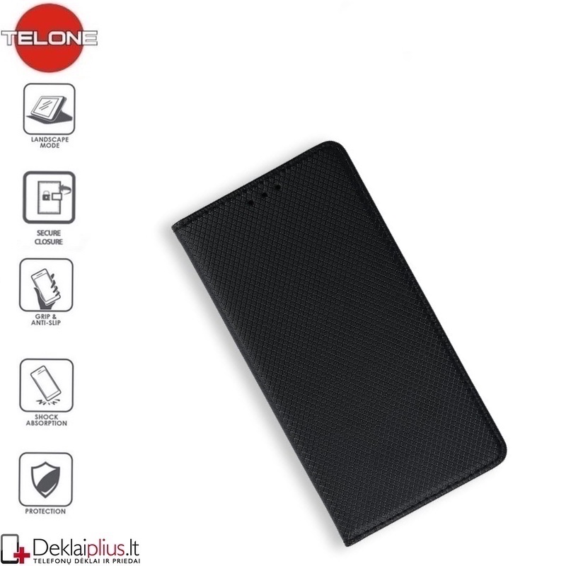 Telone smart magnet serijos atverčiamas dėklas - juodas (XPERIA Z3) Telone smart magnet serijos atverčiamas dėklas - juodas (XPERIA Z3)