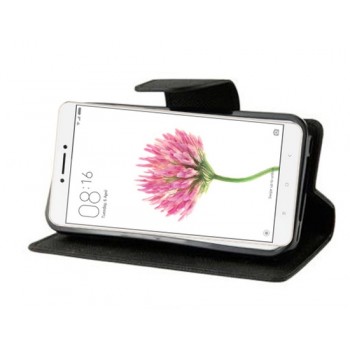 Atverčiamas raudonas dėklas (Xiaomi Mi Max)