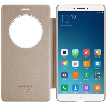 Nillkin sparkle dėklas auksinis (Xiaomi Mi Max)