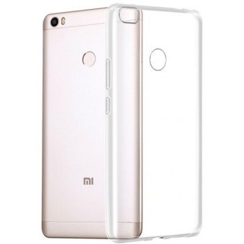 Plonas silikoninis dėklas - skaidrus (Xiaomi Mi Max)