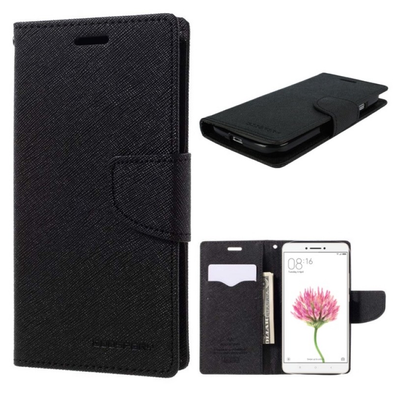 Atverčiamas juodas dėklas (Xiaomi Mi Max) Atverčiamas juodas dėklas (Xiaomi Mi Max)