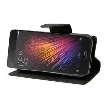 Atverčiamas juodas dėklas (Xiaomi Mi5) Atverčiamas juodas dėklas (Xiaomi Mi5)
