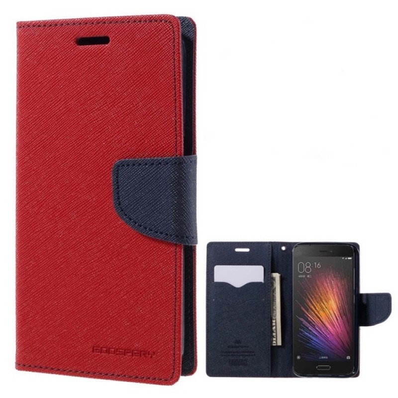 Atverčiamas raudonas fancy dėklas (XIAOMI MI5S) Atverčiamas raudonas fancy dėklas (XIAOMI MI5S)