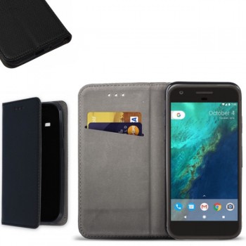 Juodas atverciamas idėklas PIXEL telefonams