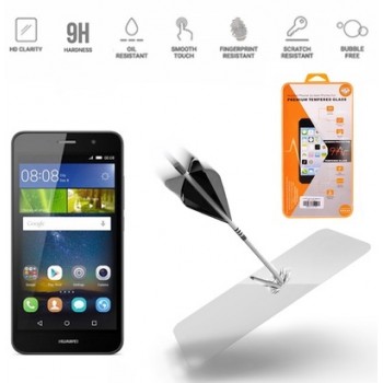 Ekrano grūdinto stiklo plėvelė (Huawei Y6)