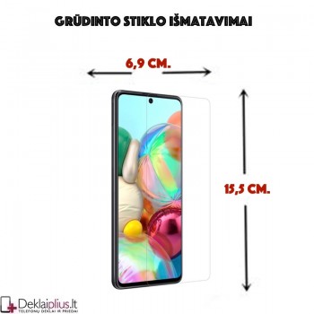 Apsauginis stikliukas telefonui (Samsung Galaxy A71/Note 10 lite)