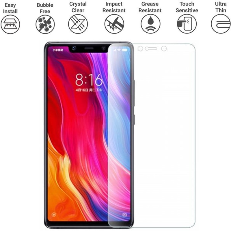 Apsauginis stikliukas telefonui (MI 8) Apsauginis stikliukas telefonui (MI 8)