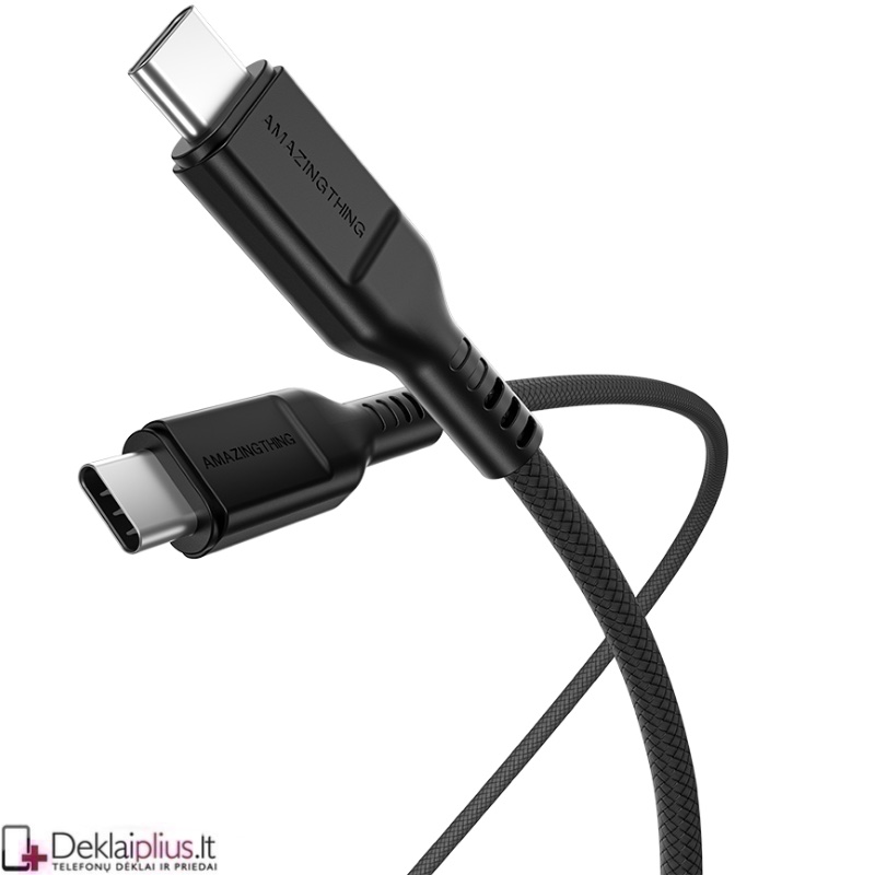 Amazing Thing laidas usb type c - usb type c 1.8 m. 140w (5A) Amazing Thing laidas usb type c - usb type c 1.8 m. 140w (5A)