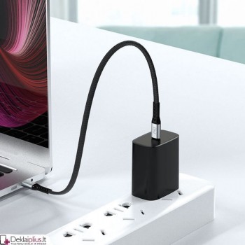 Dudao laidas usb type-c - usb type-c  (100W)