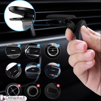 Wozinsky auto telefono magnetinis laikiklis  (į groteles)