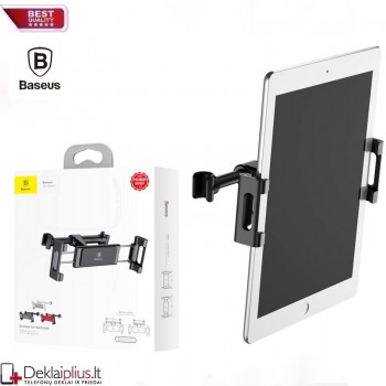 Baseus auto planšetės-telefono laikiklis (tvirtinamas prie galvos atlošo) nuo 4.7 iki 12.9 colių