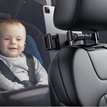 Ugreen auto planšetės-telefono laikiklis (tvirtinamas prie galvos atlošo) nuo 4.7 iki 12.9 colių Ugreen auto planšetės-telefono laikiklis (tvirtinamas prie galvos atlošo) nuo 4.7 iki 12.9 colių