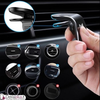 Wozinsky automobilinis telefono magnetinis laikiklis  (į groteles)