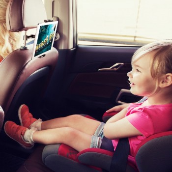Baseus auto planšetės-telefono laikiklis (tvirtinamas prie galvos atlošo) nuo 4.7 iki 12.9 colių Baseus auto planšetės-telefono laikiklis (tvirtinamas prie galvos atlošo) nuo 4.7 iki 12.9 colių