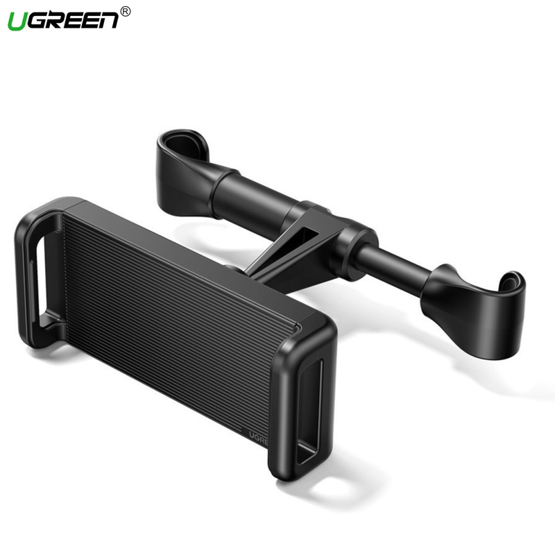 Ugreen auto planšetės-telefono laikiklis (tvirtinamas prie galvos atlošo) nuo 4.7 iki 12.9 colių Ugreen auto planšetės-telefono laikiklis (tvirtinamas prie galvos atlošo) nuo 4.7 iki 12.9 colių