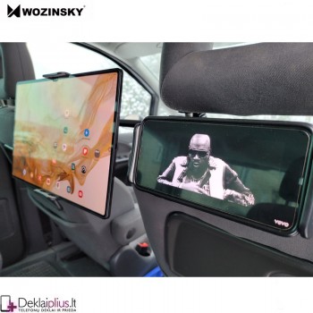 Wozinsky planšetės laikiklis 2n1  (tvirtinamas prie galvos atlošo)