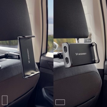 Wozinsky auto planšetės-telefono laikiklis (tvirtinamas prie galvos atlošo) nuo 4.7 iki 11 colių Wozinsky auto planšetės-telefono laikiklis (tvirtinamas prie galvos atlošo) nuo 4.7 iki 11 colių