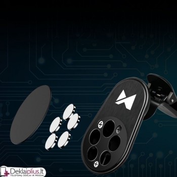 Wozinsky auto telefono magnetinis laikiklis  (į groteles)
