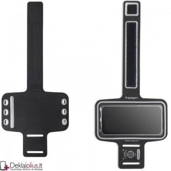 Spigen Dynamic Shield sportui dėklas (raištis ant rankos) - juodas (telefonui nuo 8.5 cm. iki 17.5 cm.) Spigen Dynamic Shield sportui dėklas (raištis ant rankos) - juodas (telefonui nuo 8.5 cm. iki 17.5 cm.)